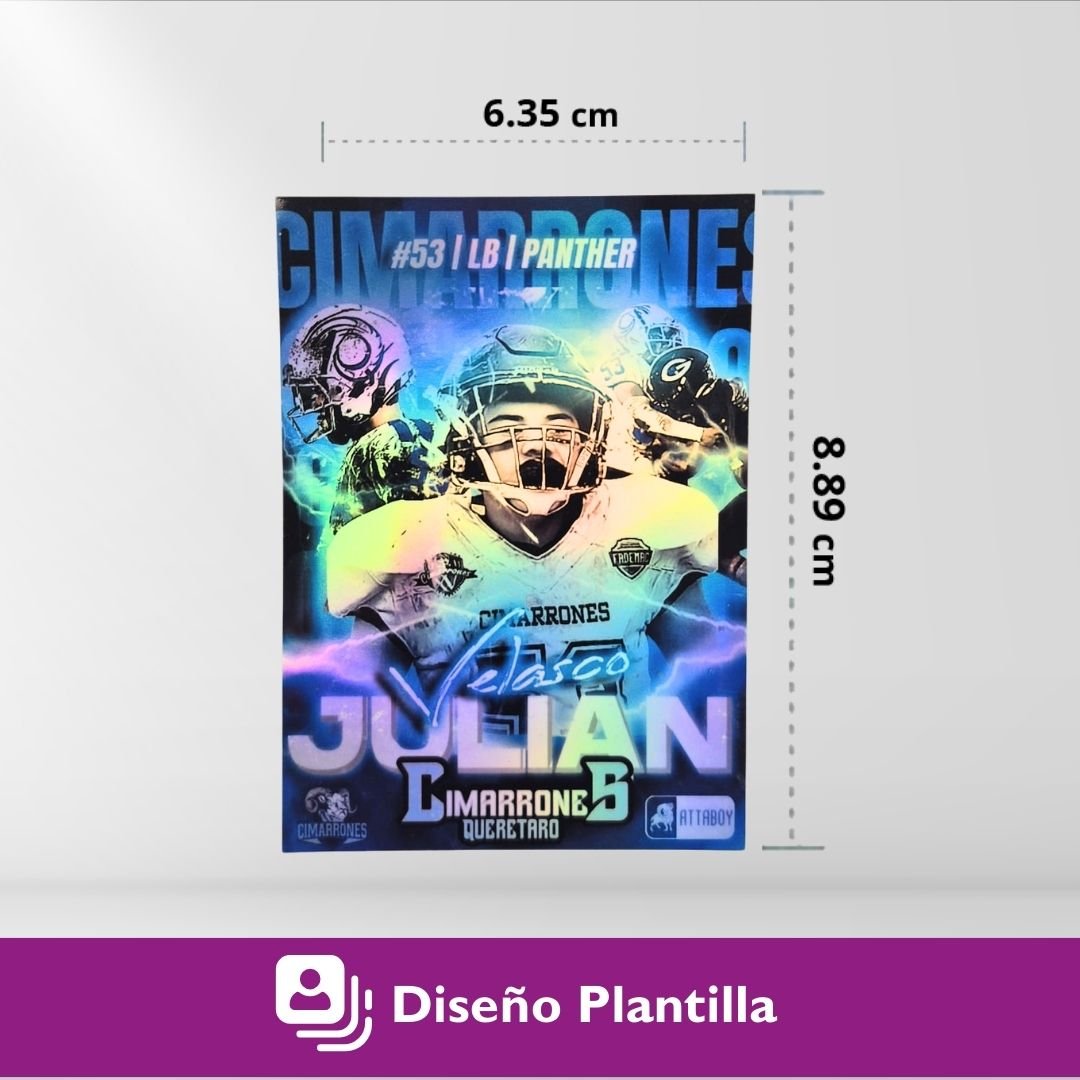 Set 2 | Plantilla | Carta Holográfica