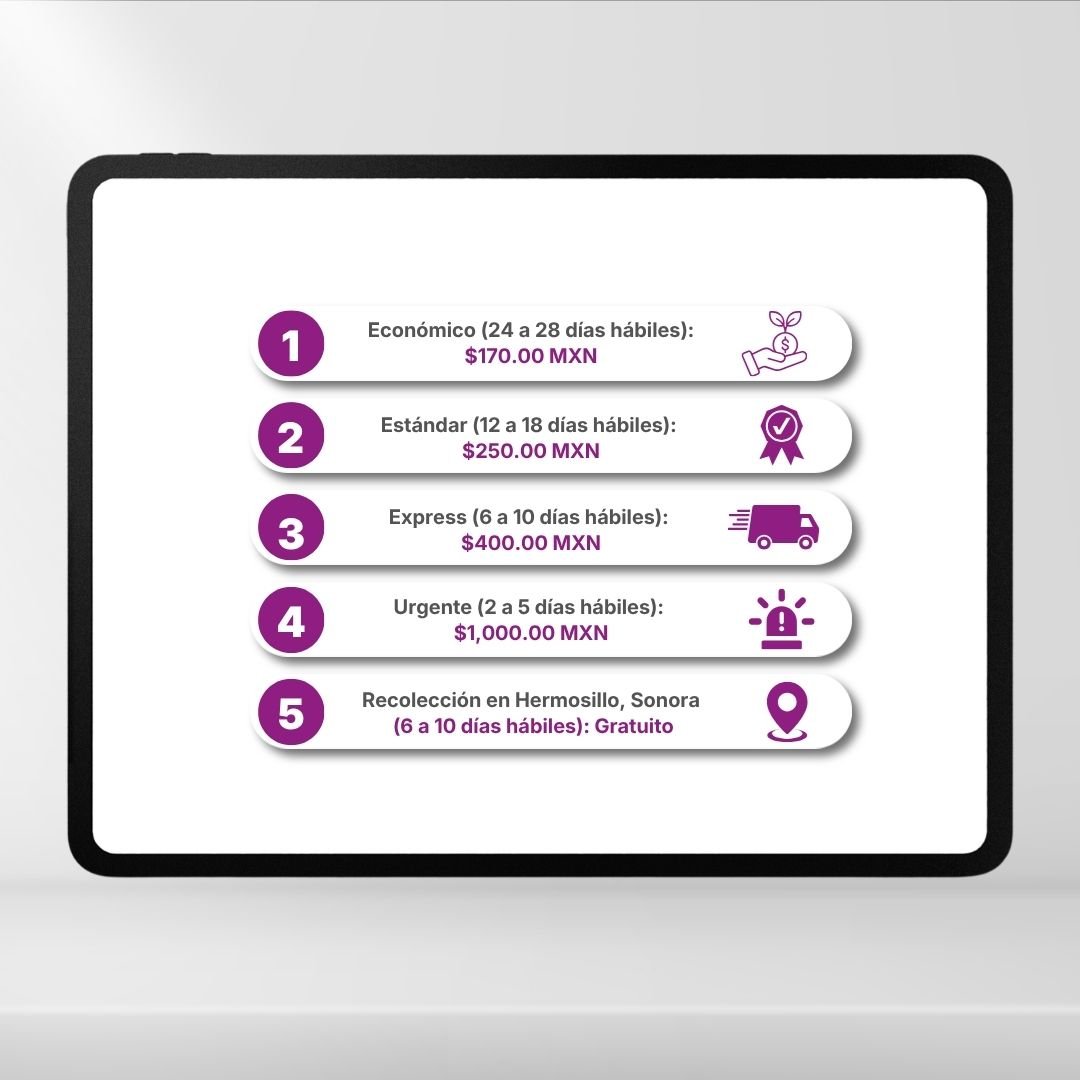 Producción y Envíos