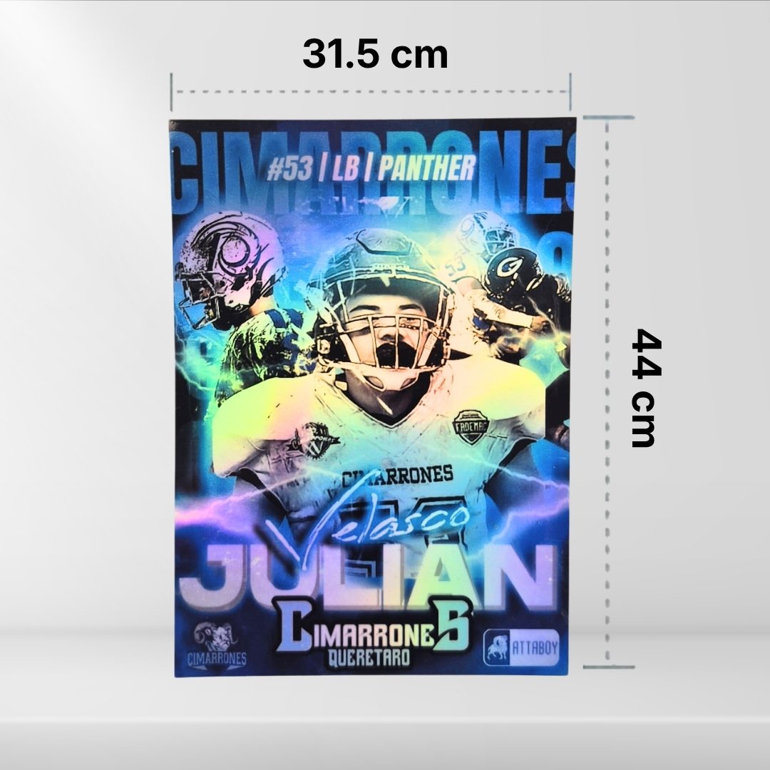 Póster A3 (Holográfico) (1 Pza)